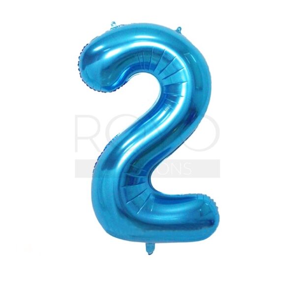 ספרה 2 כחול 34"