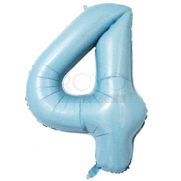 ספרה 4 תכלת 34"