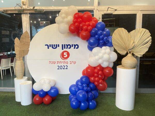 קיר צילום ממותג לעסקים