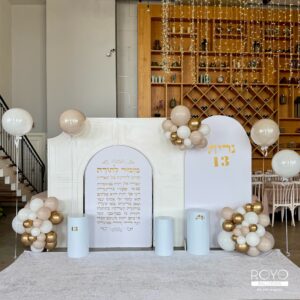 קיר צילום לבר מצווה - להשכרה בלבד